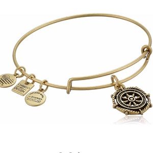 [Alex and Ani] Wagon Wheel Bangle